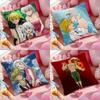 Anime The S-Seven D-Deadly Pillow Case Soft Plush Fabric Double-Sided Printed Cushion Cover Warm Winter Sofa Pillow Case