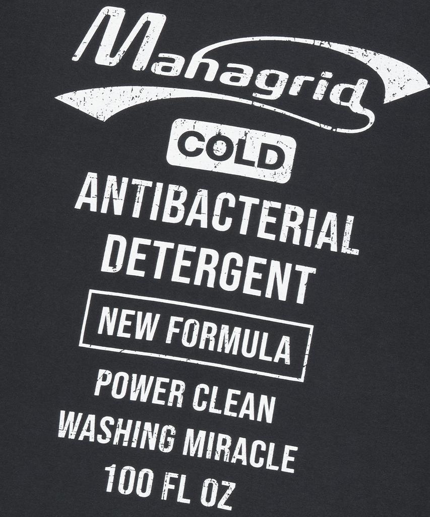 MAHAGRID Detergent Logo Ls Tee Black(Mg2Efmt562A)