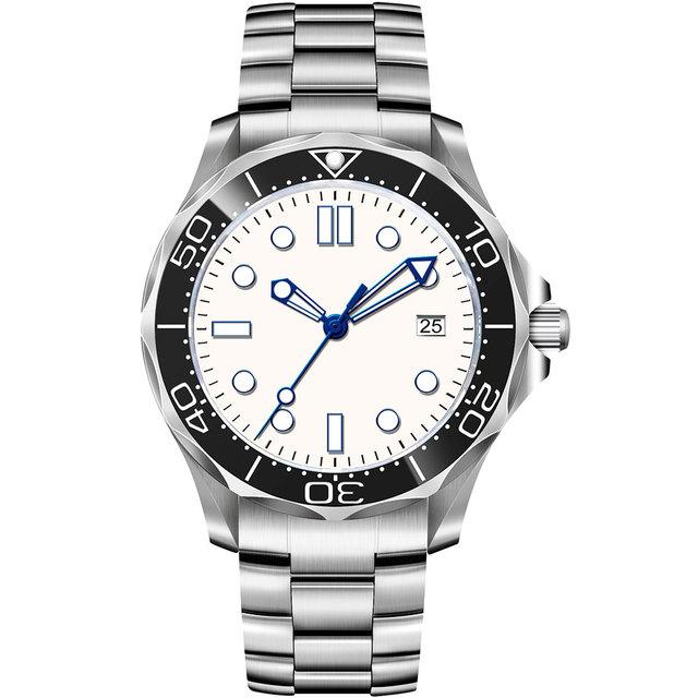 

CORGEUT 41MM Sapphire Fashion NH35 Lume Automatic Mechanical Sport Watch 316 Strap Male Clock Relogio Masculino жовтий