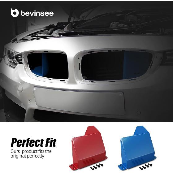 Bevinsee Cold Aire Intake Kit System Passenger Side Compatible with N20 N55 B58 B48 Engine F20 F30 F32 320i 329i 330i 335i 340i 420i 428i 430i 440i