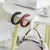652F Round Hanger Table Hook ABS Multi Purpose Clip Hooks Portable Hanging Hooks Clip for Household Kitchen