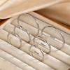 2 Pcs Stainless Steel Round Hoop Earrings Woman 20-40mm Big Circle Earrings Gold Silver Color Ear Buckle Huggie Daily Jewelry
