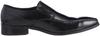 Sarabande Slip-On Cow Leather Dress Shoes/7762 Men's Black, Size 41 (25.5cm)