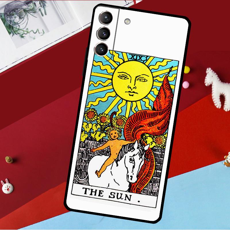 

Tarot Card Astrology Sun Moon Lover Funda For Samsung Galaxy S26 S25 S24 S21 S22 S23 Ultra S10 Plus S20 FE S25 FE Phone Case Galaxy S24 FE