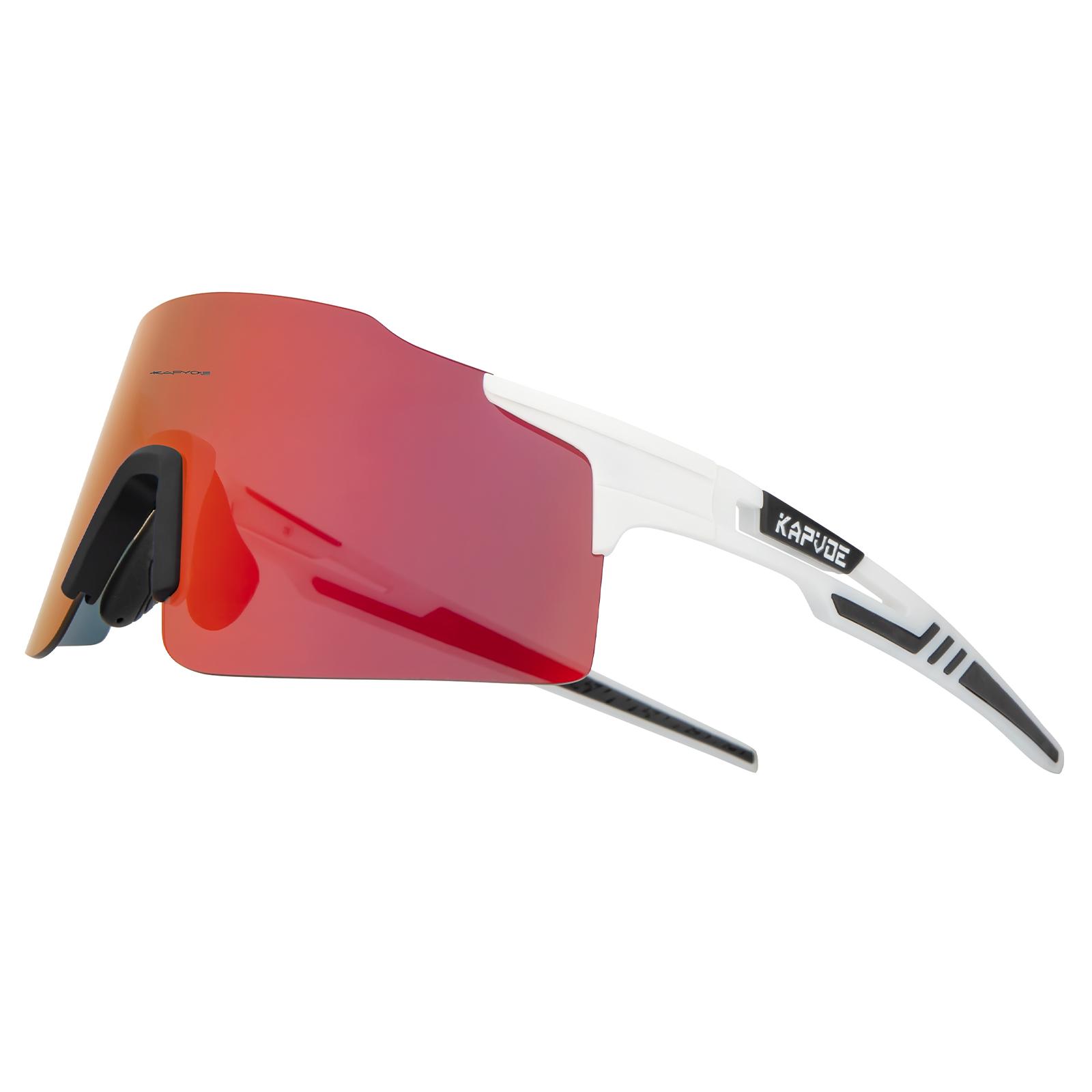 

KAPVOE Photochromic Cycling Glasses UV400 Men MTB Cycling Goggles Outdoor Sports Bicycle Sunglasses Women Road Bike Eyewear 1lens