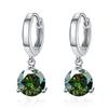 1ct/ 2ct/4ct Moissanite Diamond Earrings S925 Sliver Orginal Drop Earring Wedding Bride Jewelry with for Women