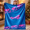 BWT Alpine F1 Racing Team (5) Pattern Blanket for Home Decoration, Bed, Sofa, Car Travel, Camping, Suitable for All Seasons, Birthday Christmas Gift