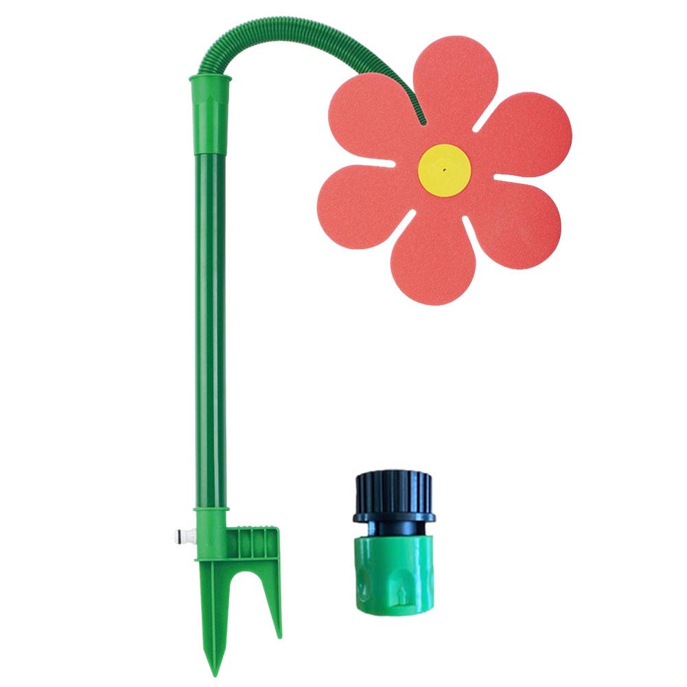Daisy Lawn Sprinkler Rotating Flower Sprinkler Sun Flower Water Sprinkler for Yard Watering Dogs Kids Playing