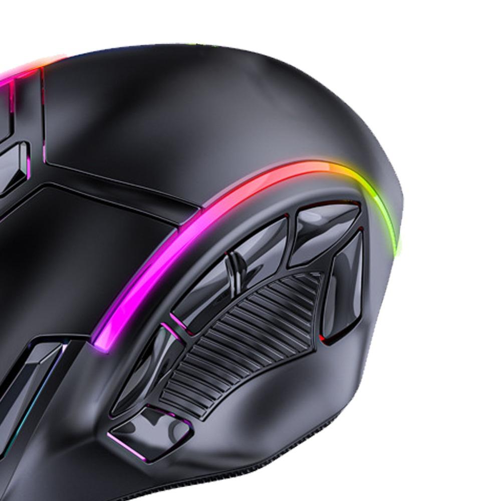 RGB Backlight Gaming Mouse 12800DPI Wired Mouse Durable USB Mouse PC Gaming