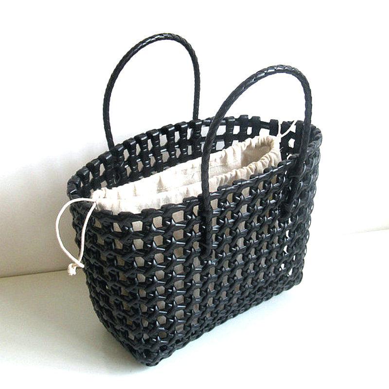 Handmade Hollow Weave Beach and Vegetable Basket Bag