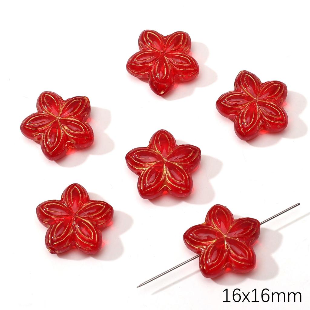 1-20 Buc Margele de Sticlă Cehești Margele Distanțiere Vrac pentru Confecționarea Bijuteriilor DIY Brățară Colier