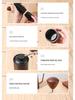 Compact Steel Core Manual Coffee Grinder - Hand-Powered Mill for Fresh Coffee Beans