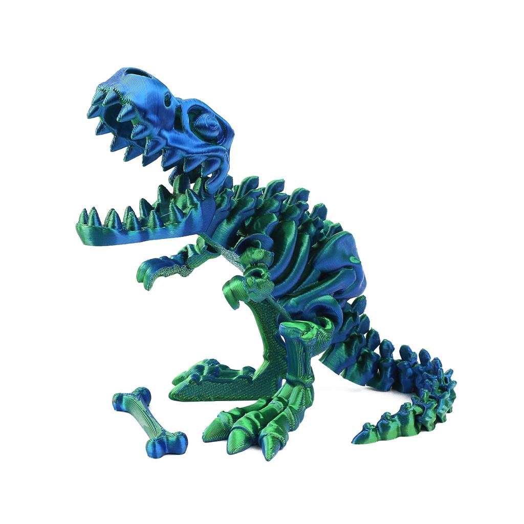 3D Printing Of Shark And Dinosaur Body Joints With Movable Shapes, Free Swinging Toys, Decorative Gifts, New And Unique Animals