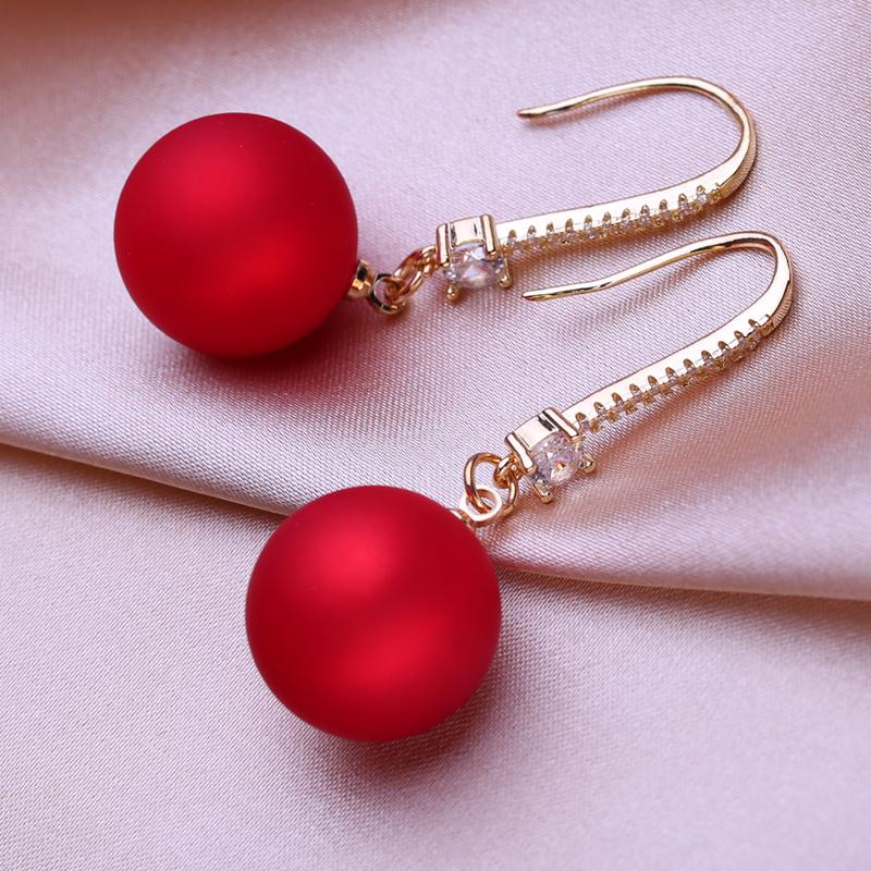 KNIKOO Brincos de gota para mulheres moda pérola brincos jewerly para casamento noiva festa brincos presentes