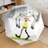 1PC Girl Horse Umbrella-8-Rib Reinforced, Automatic Open, Lightweight & Durable, Cute Fashion Accessory for Outdoor-P2633