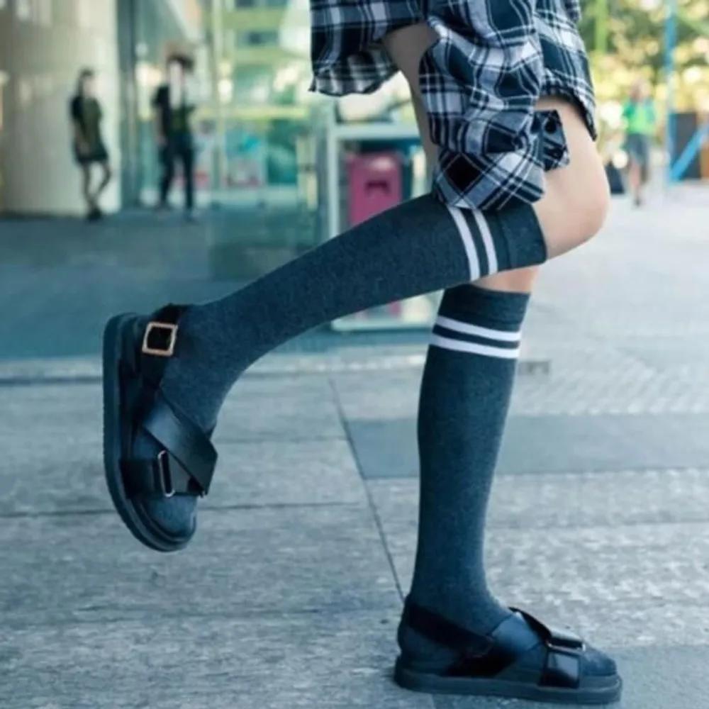 Women's Stretchy, Fitted Knee Socks Below the Knee Style