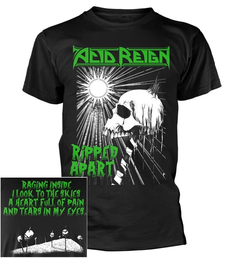 Acid Reign Ripped Apart Shirt T-Shirt Thrash Metal Band Tshirt S