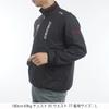 Coq Sportif Blouson Standard 2WAY Water Repellent Sleeve Removable Windproof Heat Navi Golf LG4FWB00M BK00 LL [Le Golf] [Stretch Forcer] Men's (Black)