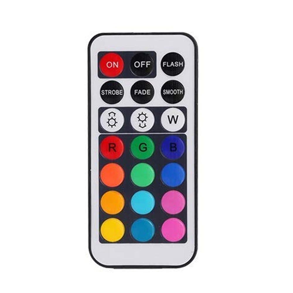 

RGB Remote Control Festival Night Light: LED Tap Cabinet Lamp with Breathing Atmosphere Colors 13-color (RGB+W) light