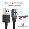 Efficient USB Charging Cord Cable with Magnetic Attachment for OpenSwim S710 Headphones Intelligent Wearable Accessories