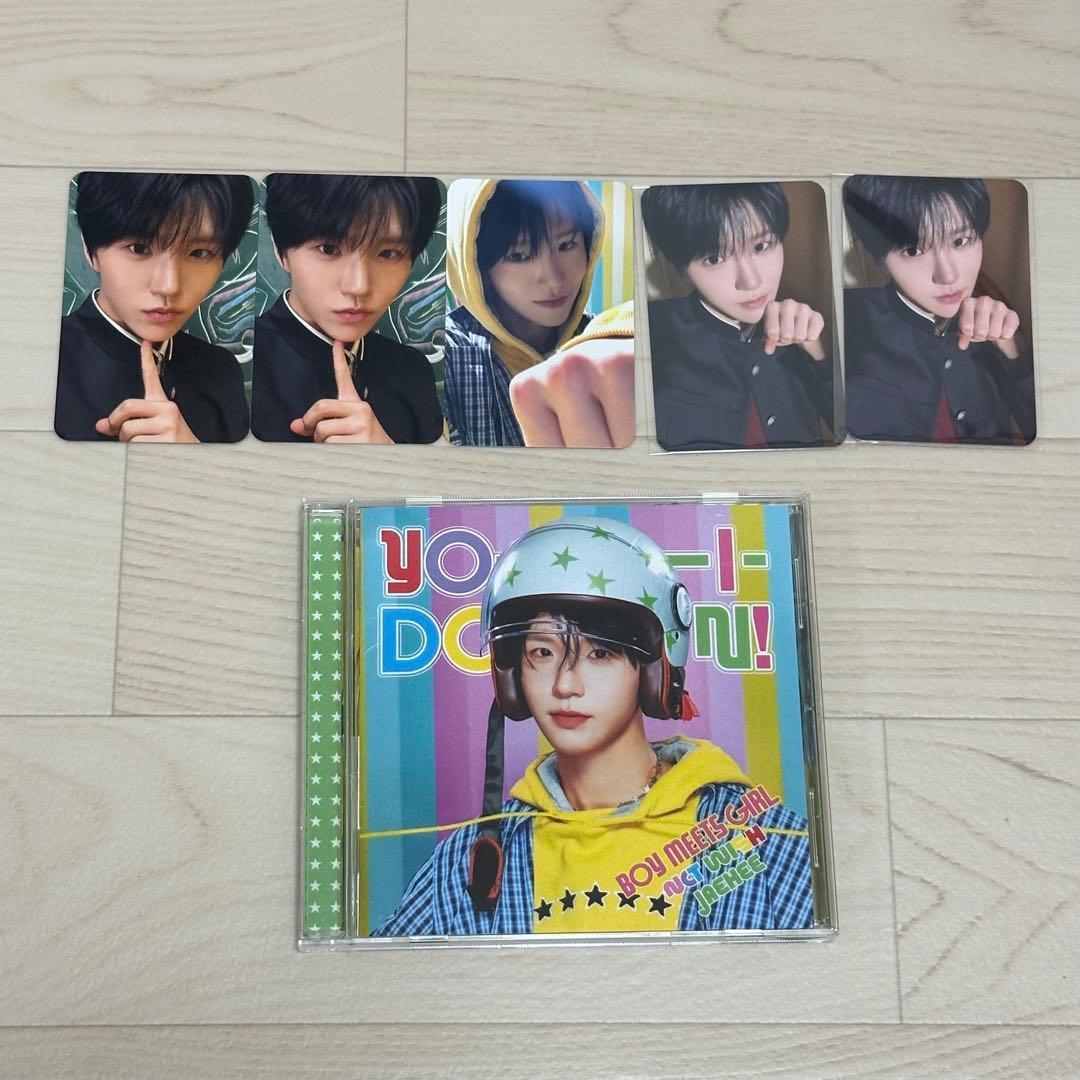 Used NCT WISH JAEHEE CD Photocard Set