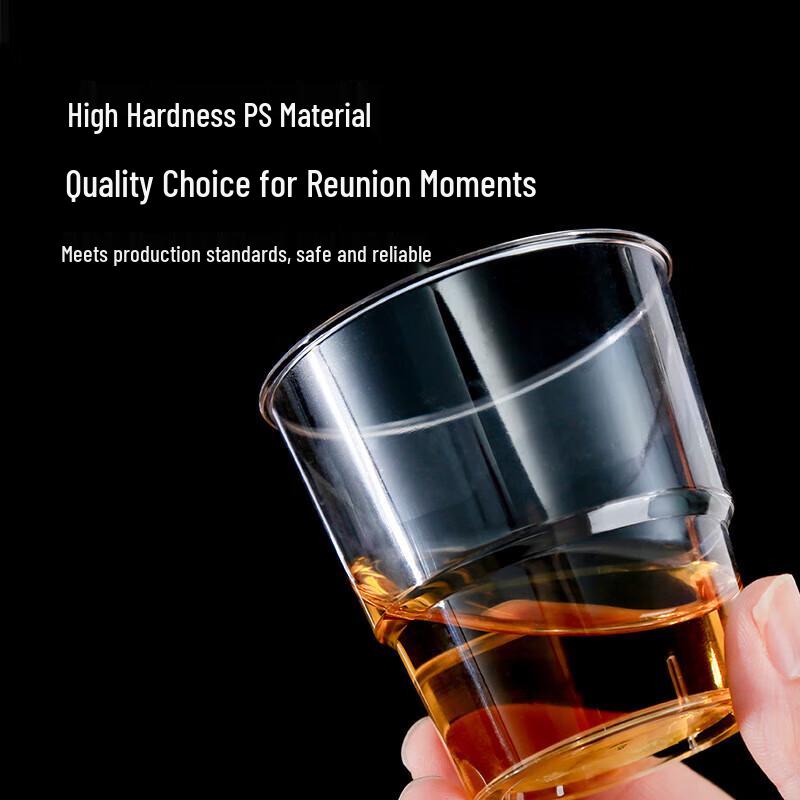 Disposable Hardened Transparent Plastic Cups