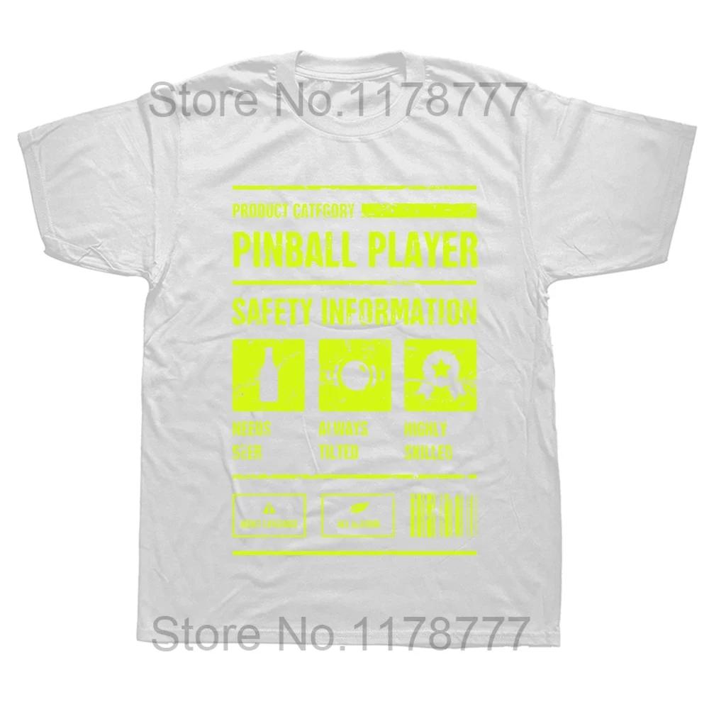 Mens Pinball Bumper Schematic T Shirt Pinball Machines Lover 100 Cotton Tops Funny Short Sleeve O Neck Tee Shirt Gift Idea