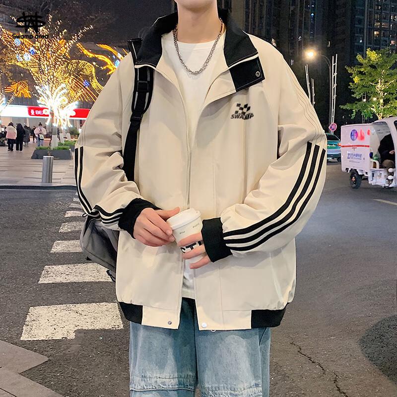 

УНИСЕКС БЕЙСБОЛЬНАЯ КУРТКА SWAMP AREA С ЦВЕТНЫМИ БЛОКАМИ SWC07 2XL