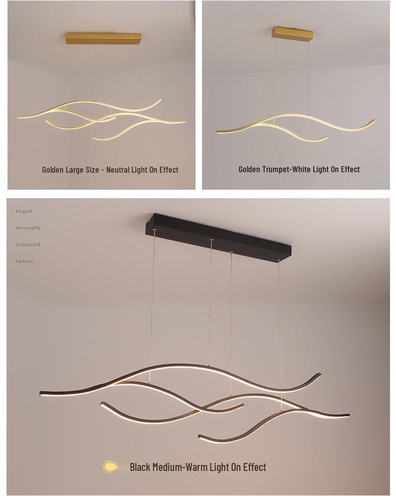 Nordic LED Pendant Light: European Creative Gold Design for Office & Restaurant, 2020