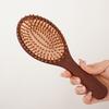 BEPAN Sandalwood Air Cushion Hair Brush Combs Anti-Static Detangling Hairbrush for Straight Curly Hair Wooden Hair Scalp Massage Combs
