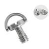 Adapter Screw Adapter Quick Release Silver Tripod Screw Camera Screw D-Ring Screw 1/4 Inch Screw