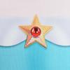 RRosalina Dress Girls Children Halloween Costume Game Role Play Princess Dress Short Sleeve with Crown and Magic Wand 