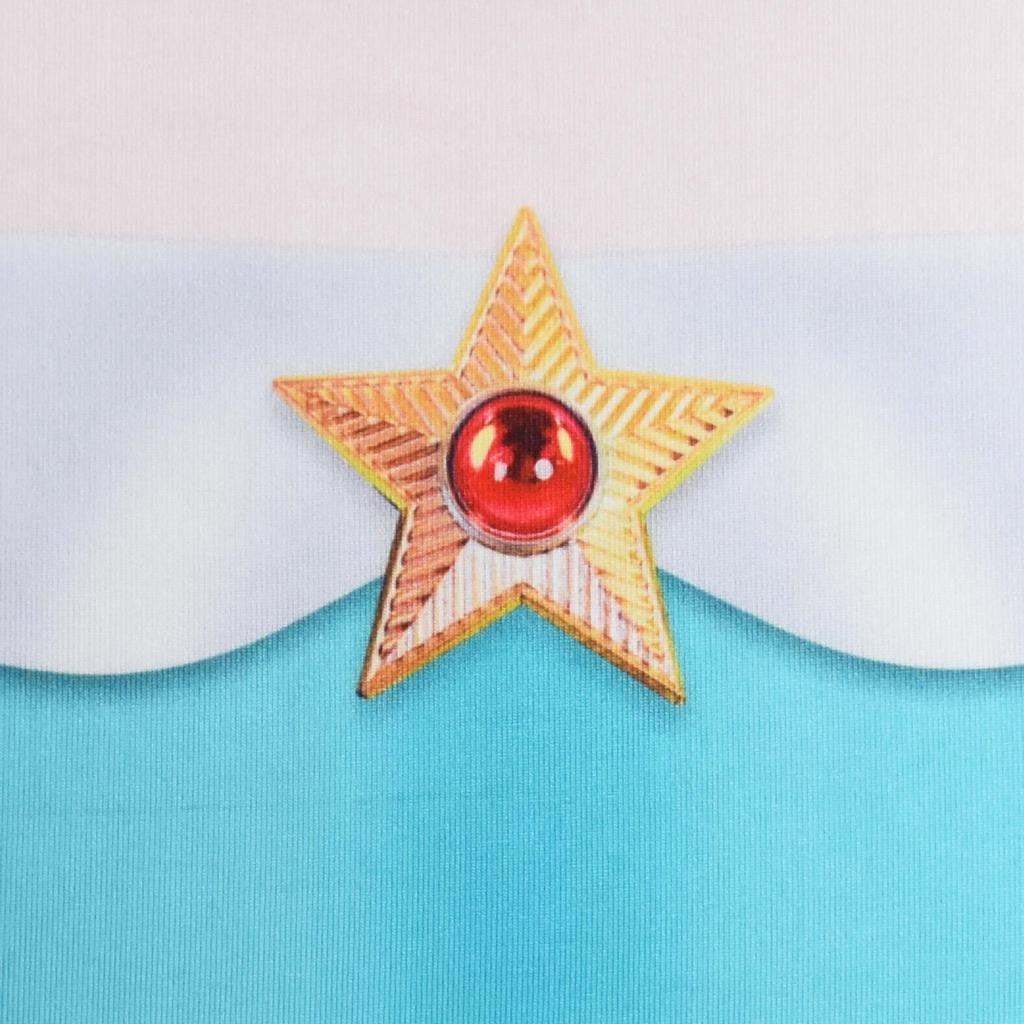 RRosalina Dress Girls Children Halloween Costume Game Role Play Princess Dress Short Sleeve with Crown and Magic Wand 