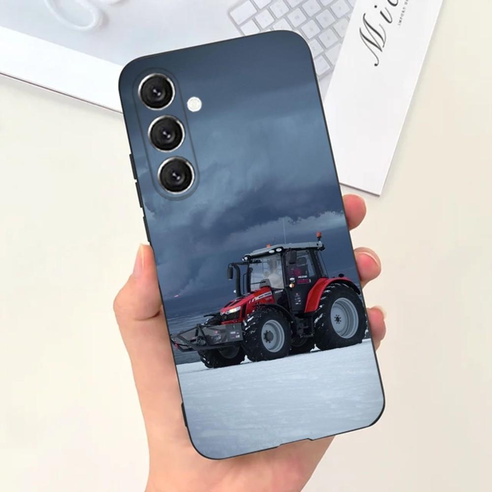 Tractor farm Phone Case For Samsung S21,S22 Ultra,S20,S30 plus,S22 plus,S23,S30 ultra 5G M-Massey F-Ferguson Silicone Cover