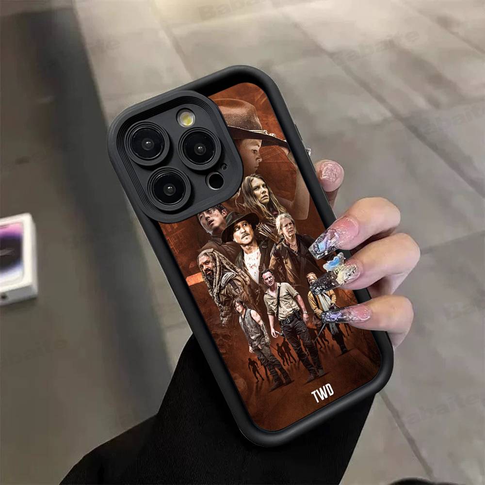 Horror The W-Walking D-Dead TV For IPhone 17 15 13 12 11 14 Pro Max X XR XS 16 Plus Shockproof Candy Back Cover