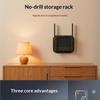 Suport de perete pentru router Wifi Fără găurire Instalare ușoară Design economizor de spațiu Pentru organizarea biroului de acasă