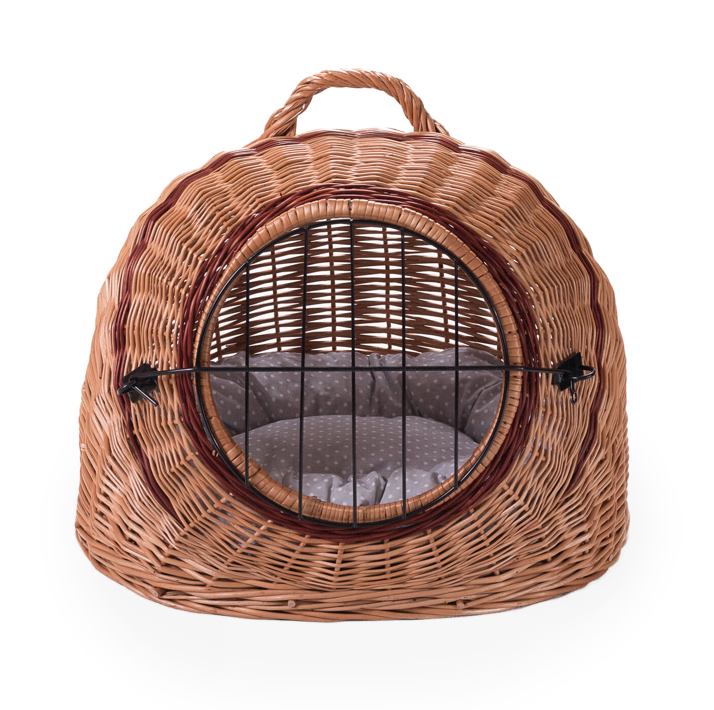 Wicker Carrier Box For Cats And