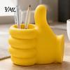 Thumb-Up Pencil Holder 3D Printed Thumbs?Up Pen Holder, Funny Gesture Shaped Desk Organizer, Creative Fun Thumb Cup Cup, Cute Desktop Storage Decor