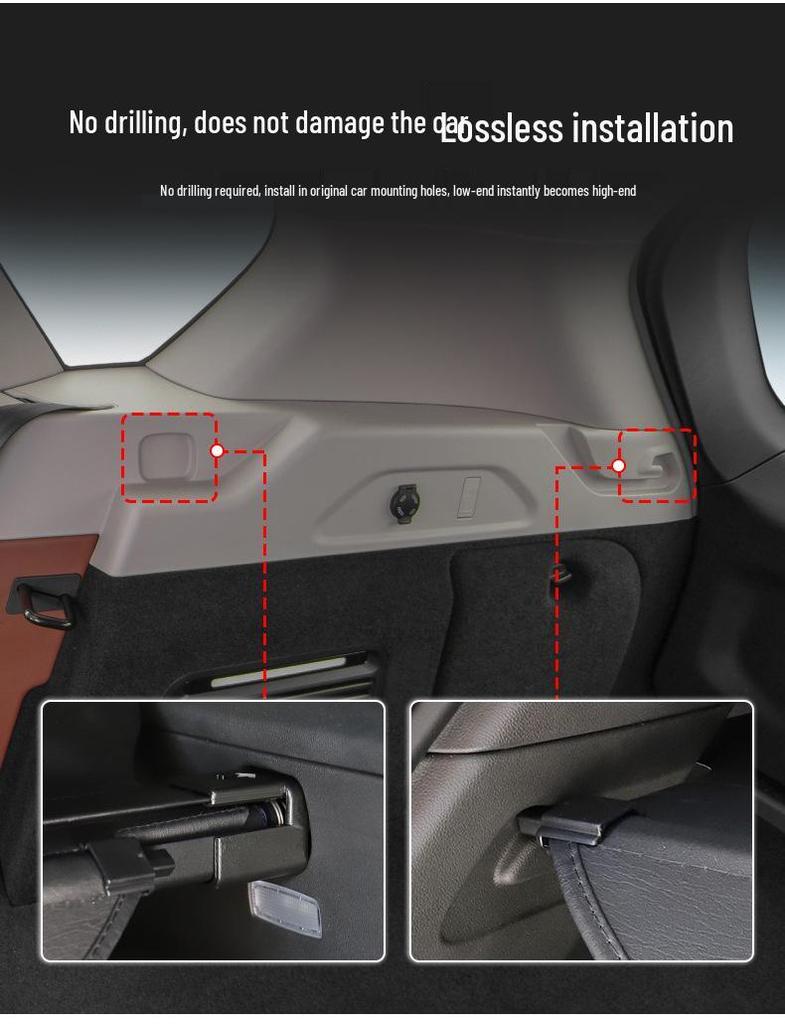 Voyah FREE+ Trunk Sunshade & Partition for 21-25 Models