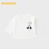 DUUDUU Boys' Cartoon Long-Sleeve Cotton T-Shirt