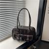 Minimalist Pu Shoulder Bag For Women With Large Capacity And Street Style For Daily Use