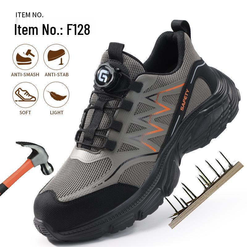 Men's Winter Steel Toe Safety Work Shoes: Anti-Smash, Anti-Puncture, Comfortable