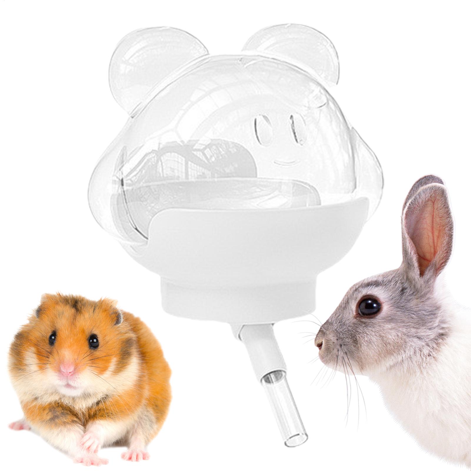 

220ml Large Capacity Hamster Cage Magnetic Suction Small Pet Water Bottle Vacuum Leak Proof Cage Accessories For Small Hamsters CN