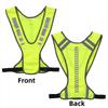 Reflective Cloth Reflective Vest Adjustable Fit Safety Jacket Protective Vest  Running Jogging
