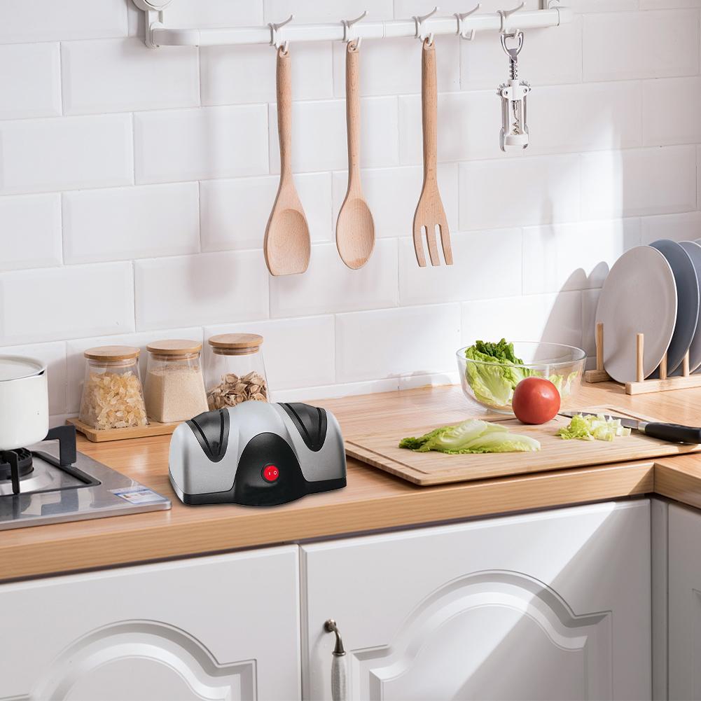 Electric Knife Sharpener Anti-Slip Professional Knife Sharpener Small Automatic Knife Sharpener for Alloy Carbon Steel Blades China Mainland