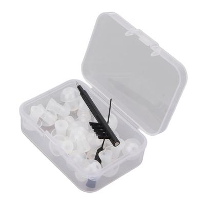 Hearing Amplifier Dome Ear Tip Earplug Set Hearing Amplifier Cleaning Brush Tool Accessories with