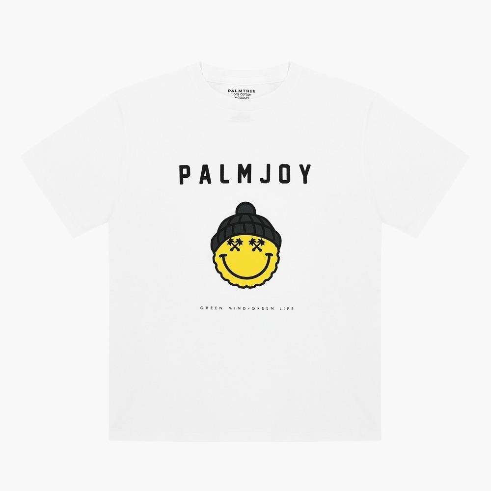 Palm Tree Golf Palmjoy Short Sleeve T-Shirt White L