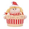 Xmas   Basket Dish Bowl Xmas Snack Dried Fruits Nuts Storage Holder for Table Desk Decoration