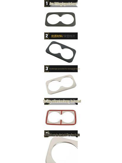 2020 Song PLUS Rear Cup Holder and Third Row Armrest Decorative Patch