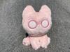 Wonwoo Plush Doll Cement Cat Kpop Peripheral Bar Same Keychain Small Doll Cute Plush Animal Toys Hipster Character Birthday Gift
